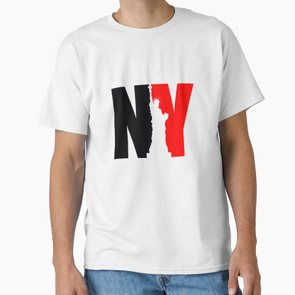 New York Logo T-Shirt - Novelty Apparel Men Women - T-Shirt, Sweatshirt, Hoodie