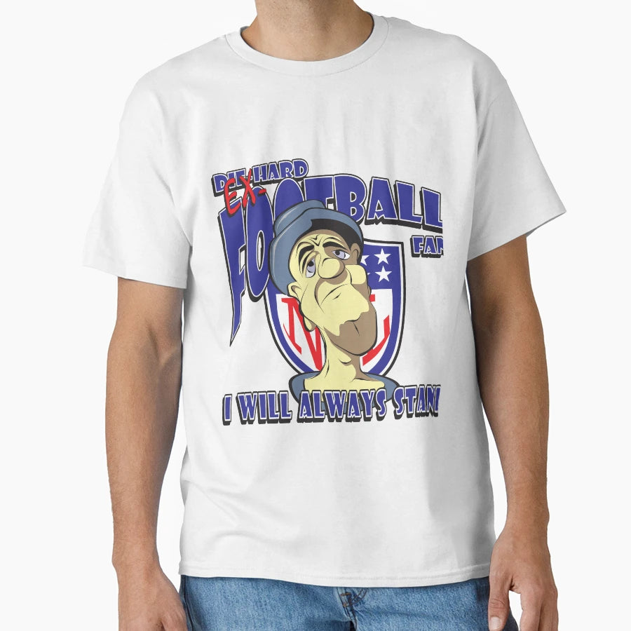 Ex Die Hard Football Fan T-Shirt - Minimalist Print Men Women - T-Shirt, Sweatshirt, Hoodie