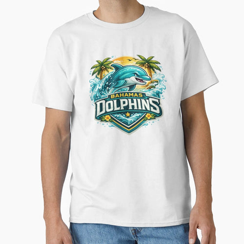 Bahamas Dolphins T-Shirt - Casual Everyday Wear Unisex - T-Shirt, Sweatshirt, Hoodie