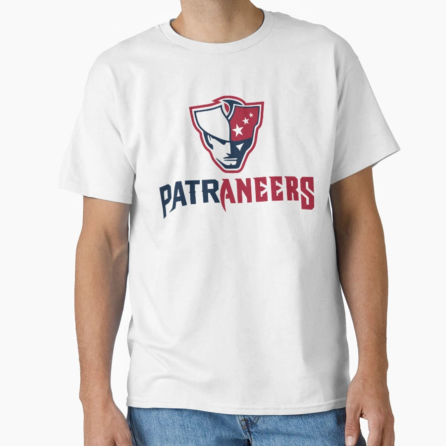 Patraneers Funny Football New England T-Shirt - Trendy Graphic Men Women - T-Shirt, Sweatshirt, Hoodie