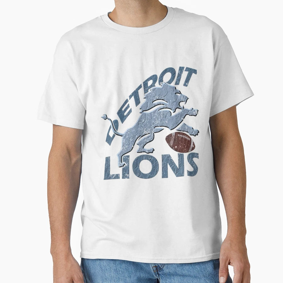 Football Detroit Lions T-Shirt - Casual Everyday Wear Unisex - T-Shirt, Sweatshirt, Hoodie