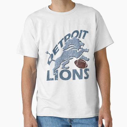 Football Detroit Lions T-Shirt - Casual Everyday Wear Unisex - T-Shirt, Sweatshirt, Hoodie
