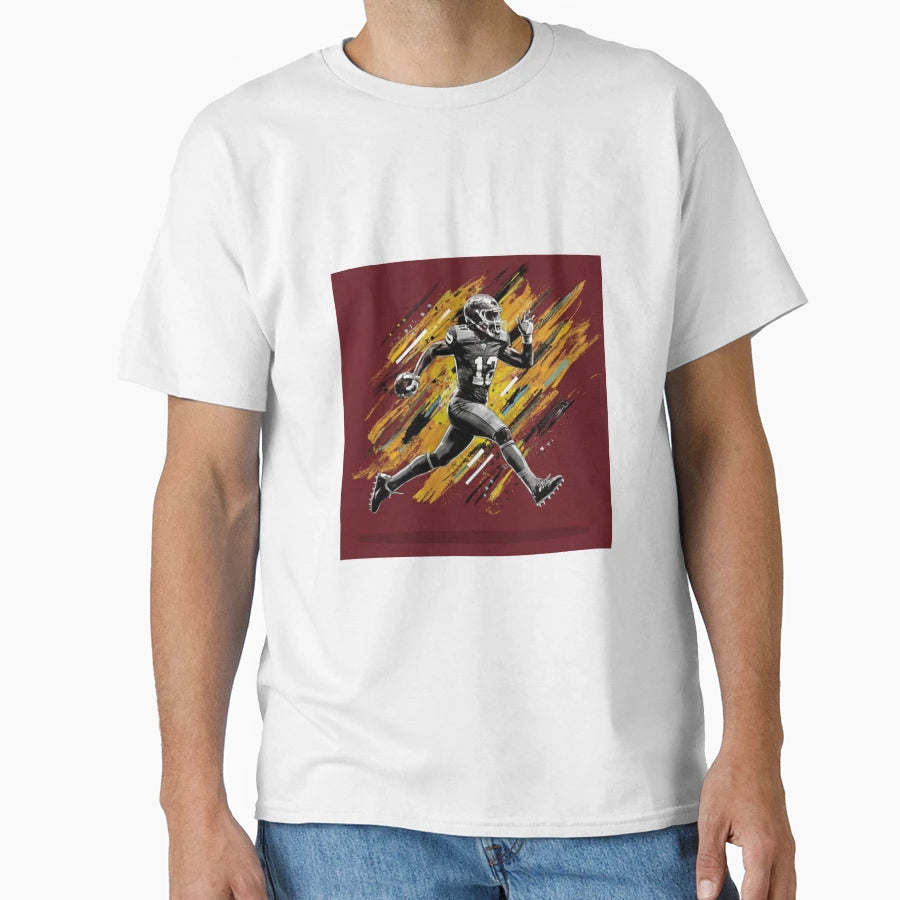 Football Baller T-Shirt - Aesthetic Graphic for Adults - T-Shirt, Sweatshirt, Hoodie