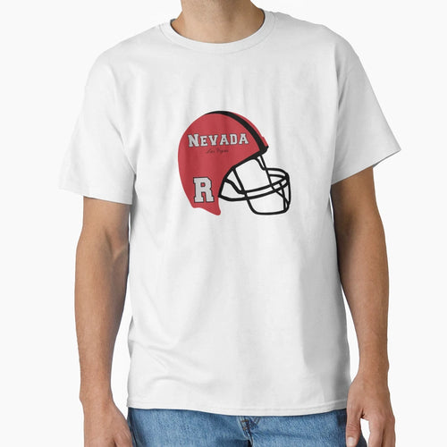 Las Vegas Nevada Nv Football Helmet T-Shirt - Unique Graphic Unisex - T-Shirt, Sweatshirt, Hoodie