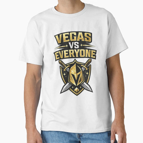 Hockey Rivalry Badge T-Shirt - Fun Novelty Design for Adults - T-Shirt, Sweatshirt, Hoodie