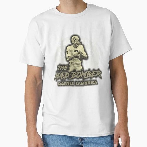 Raiders T Shirtdaryle Lamonica Mad T-Shirt - Unique Graphic Men Women - T-Shirt, Sweatshirt, Hoodie