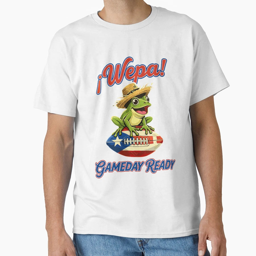 Wepa Game Day Ready Coqui Puerto T-Shirt - Casual Everyday Wear Unisex - T-Shirt, Sweatshirt, Hoodie