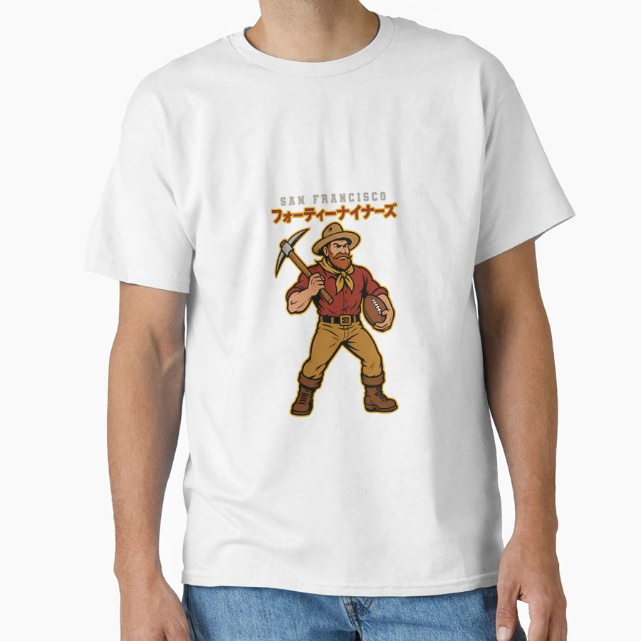 San Francisco 49Ers Japan Series T-Shirt - Trendy Graphic for Adults - T-Shirt, Sweatshirt, Hoodie