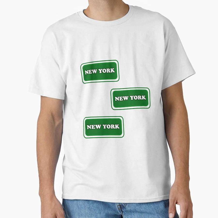 New York Green T-Shirt - Unique Graphic Unisex - T-Shirt, Sweatshirt, Hoodie