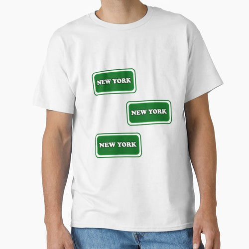 New York Green T-Shirt - Unique Graphic Unisex - T-Shirt, Sweatshirt, Hoodie