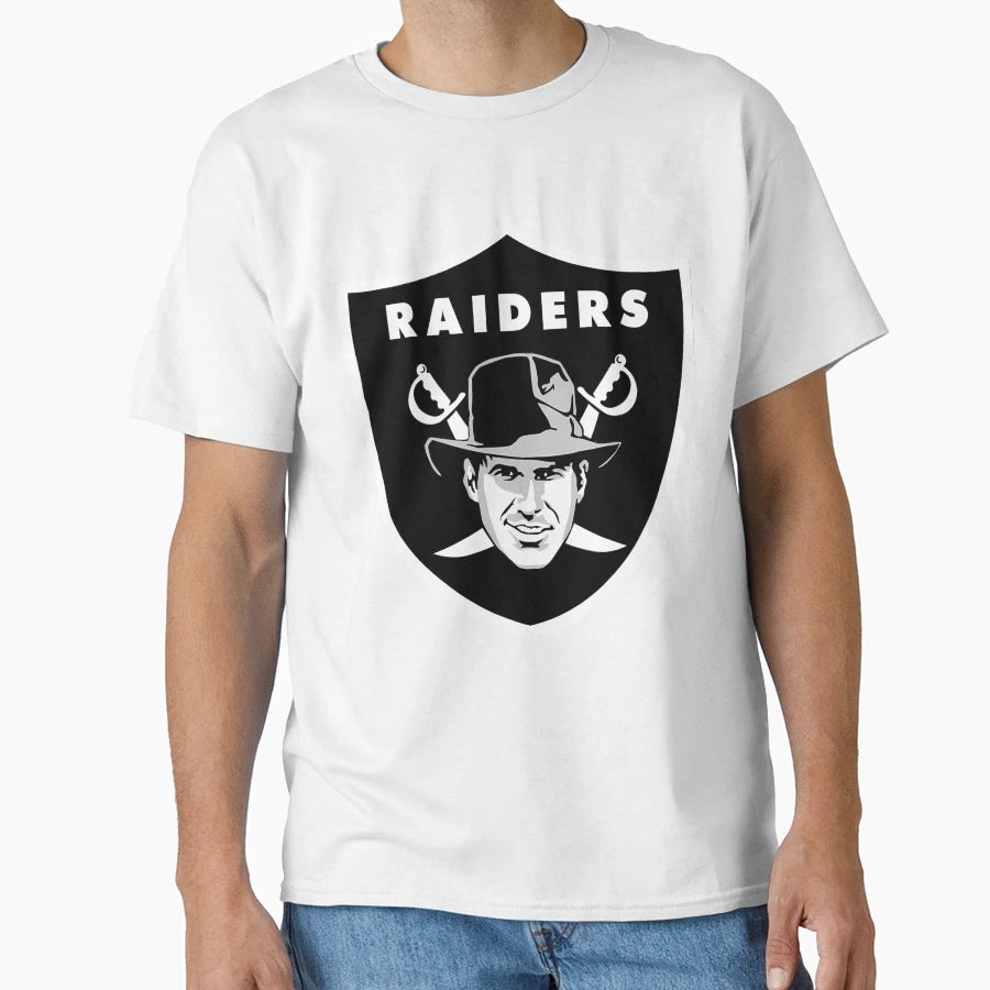 Raiders Black Symbol T-Shirt - Unique Graphic Unisex - T-Shirt, Sweatshirt, Hoodie