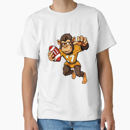 Monkey Rugby T-Shirt - Trendy Graphic Men Women - T-Shirt, Sweatshirt, Hoodie