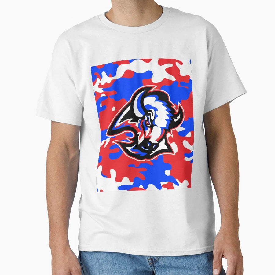 Bills Camo T-Shirt - Casual Everyday Wear Men Women - T-Shirt, Sweatshirt, Hoodie