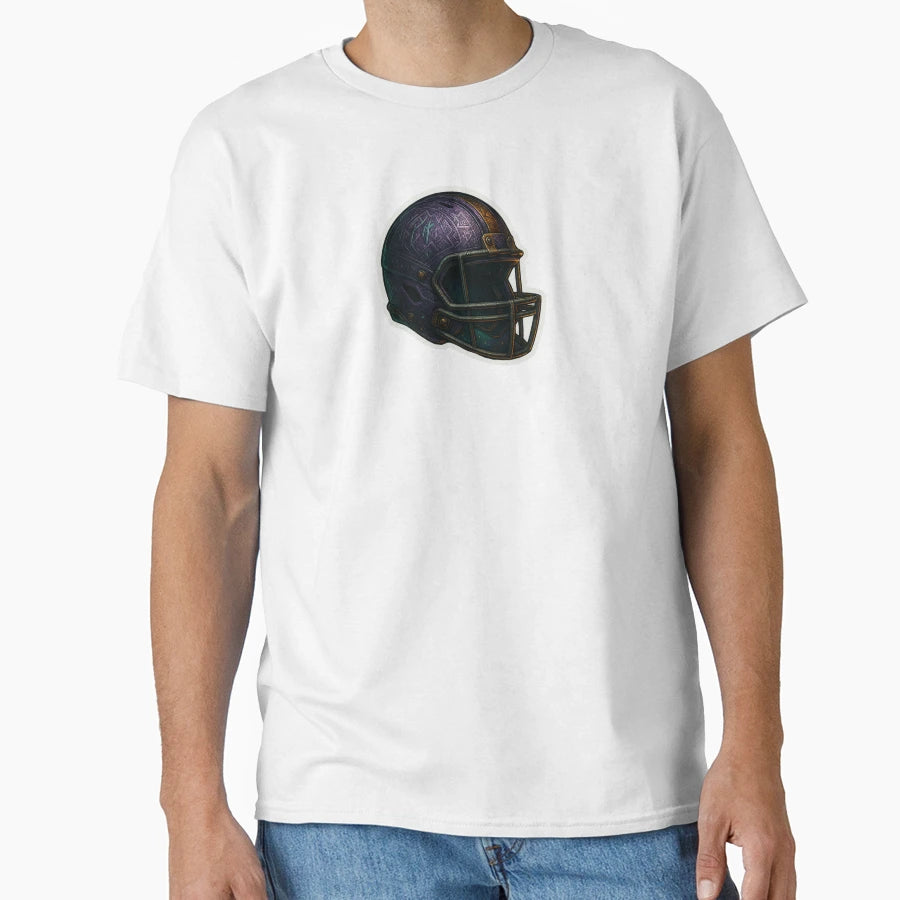 Runic Warrior Helmet T-Shirt - Trendy Graphic for Adults - T-Shirt, Sweatshirt, Hoodie