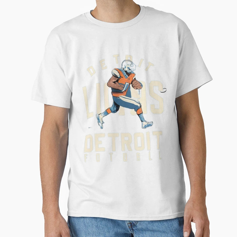 Art Detroit Lions T-Shirt - Minimalist Print for Adults - T-Shirt, Sweatshirt, Hoodie
