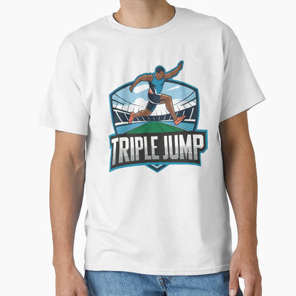 Triple Jump T-Shirt - Novelty Apparel Unisex - T-Shirt, Sweatshirt, Hoodie
