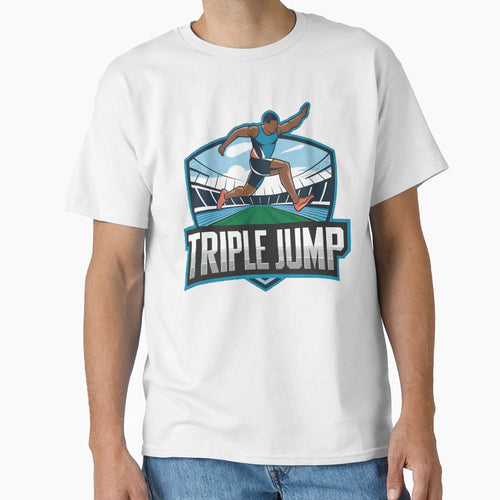 Triple Jump T-Shirt - Novelty Apparel Unisex - T-Shirt, Sweatshirt, Hoodie