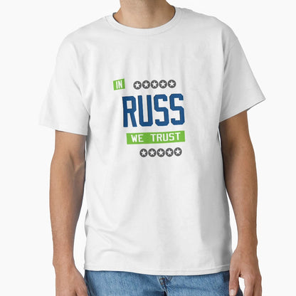 Seattle Football Russell Wilson Qb T-Shirt - Trendy Graphic Men Women - T-Shirt, Sweatshirt, Hoodie