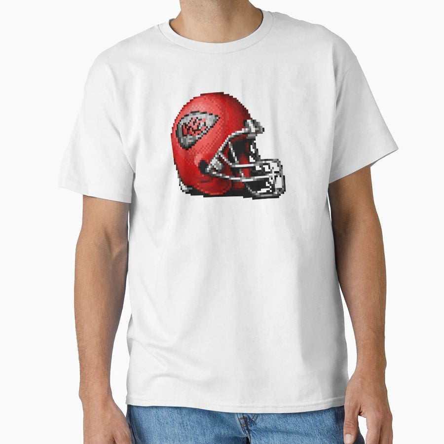 Chiefs Helmet Sprite T-Shirt - Graphic Print Men Women - T-Shirt, Sweatshirt, Hoodie