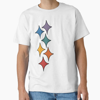 Rainbow Stars T-Shirt - Unique Graphic for Adults - T-Shirt, Sweatshirt, Hoodie