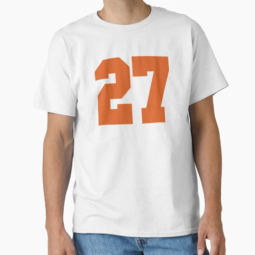 27 Number Cleveland Sports Twenty Seven T-Shirt - Custom Art Print Unisex - T-Shirt, Sweatshirt, Hoodie