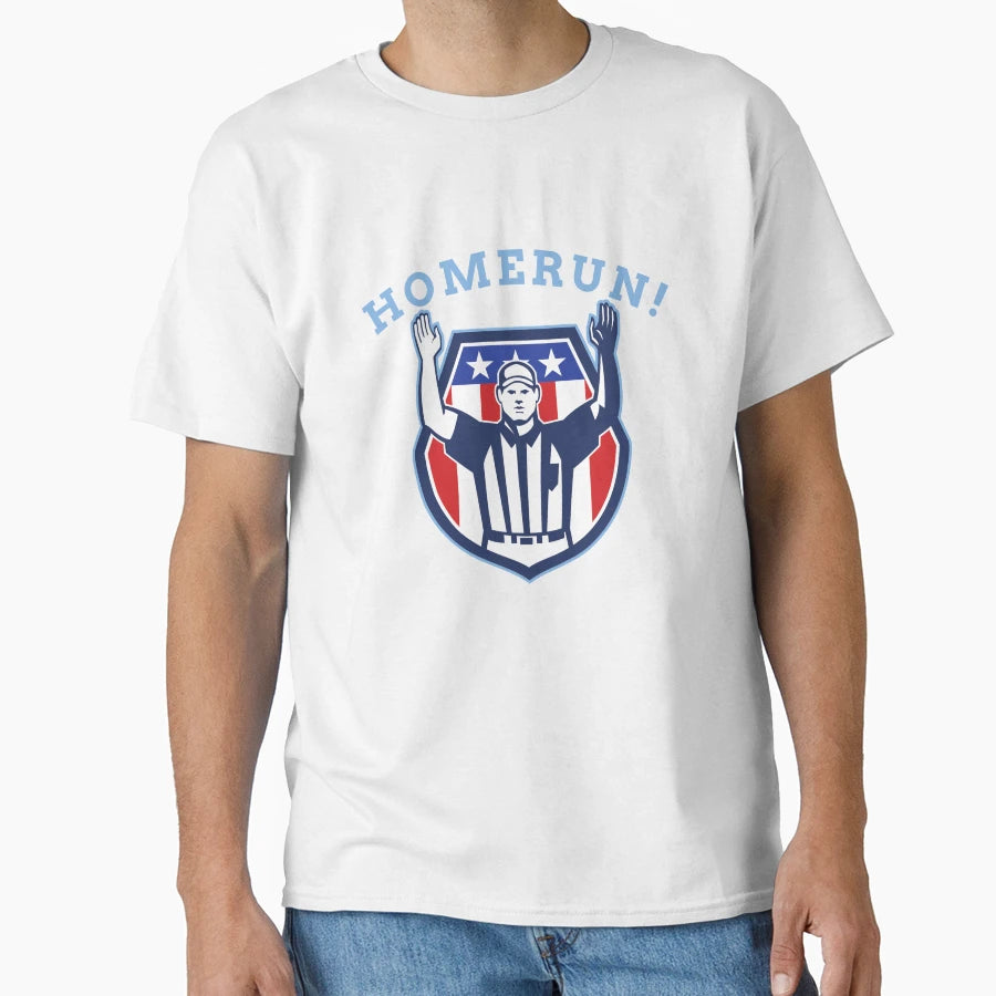 Funny Homerun Baseball Football Mash Up T-Shirt - Aesthetic Graphic Unisex - T-Shirt, Sweatshirt, Hoodie