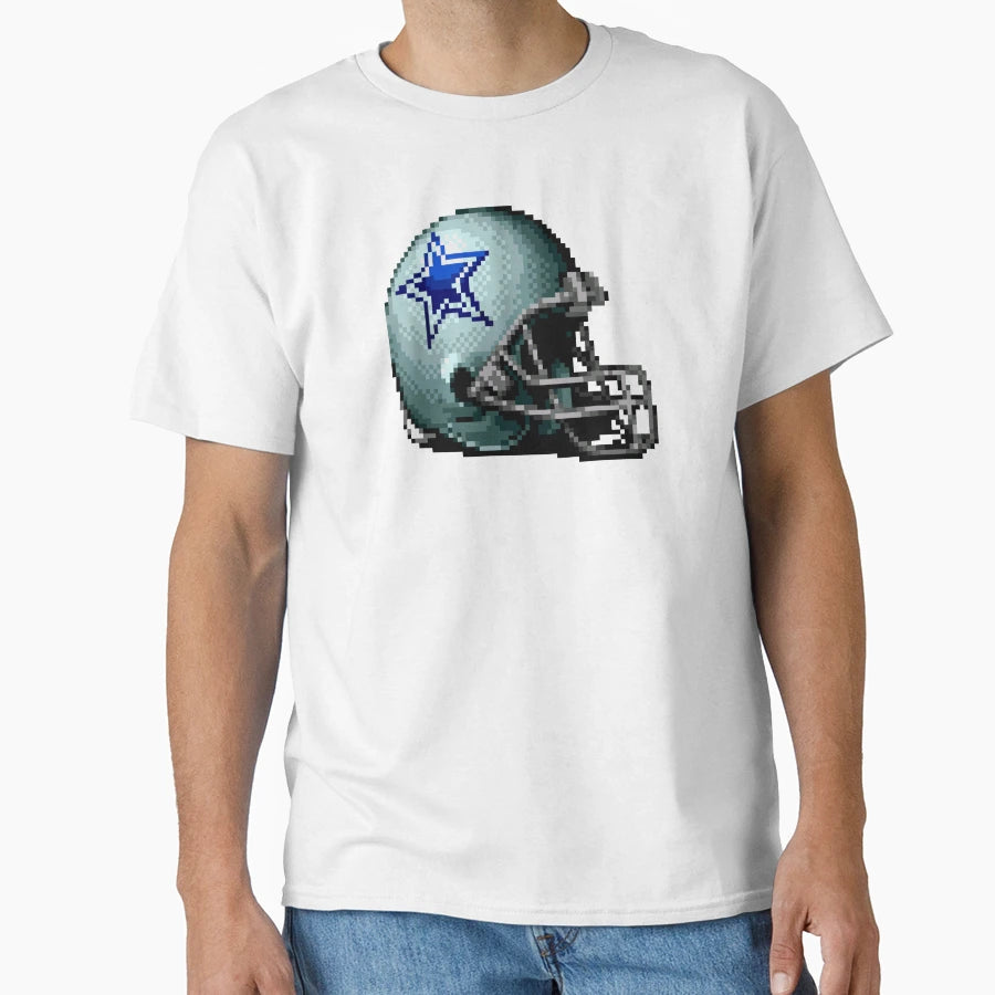 Cowboys Helmet Sprite T-Shirt - Fun Novelty Design Men Women - T-Shirt, Sweatshirt, Hoodie