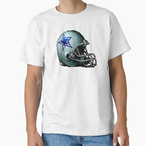 Cowboys Helmet Sprite T-Shirt - Fun Novelty Design Men Women - T-Shirt, Sweatshirt, Hoodie