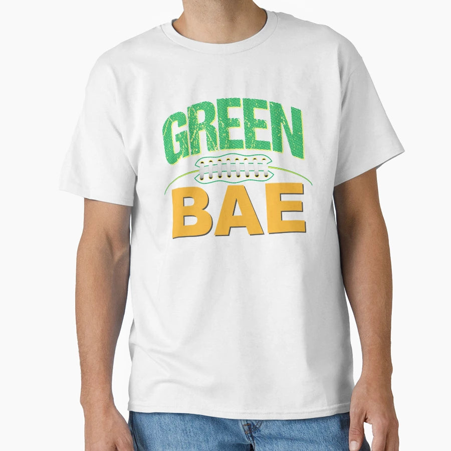 Green Bay Football Wisconsin T-Shirt - Casual Everyday Wear Unisex - T-Shirt, Sweatshirt, Hoodie