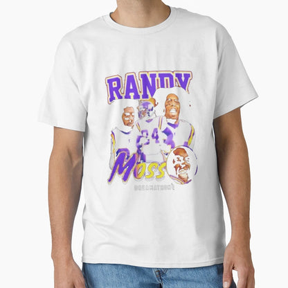 Randy Moss T-Shirt - Casual Everyday Wear Unisex - T-Shirt, Sweatshirt, Hoodie
