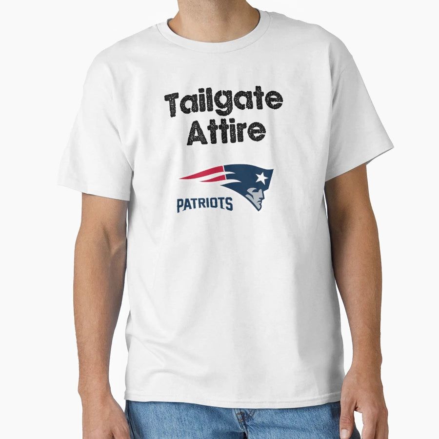 Tailgate Gear Patriots Fans T-Shirt - Aesthetic Graphic Men Women - T-Shirt, Sweatshirt, Hoodie