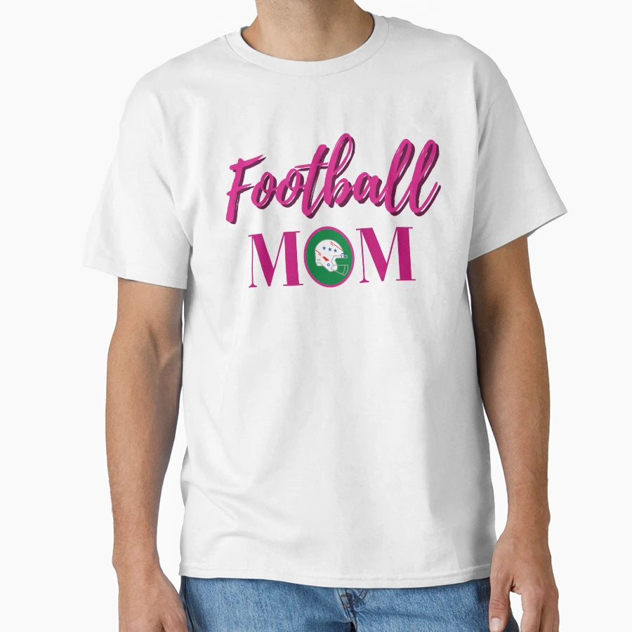 Footbal Mom T-Shirt - Custom Art Print for Adults - T-Shirt, Sweatshirt, Hoodie