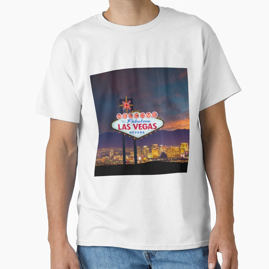 Las Vegas T-Shirt - Minimalist Print Men Women - T-Shirt, Sweatshirt, Hoodie