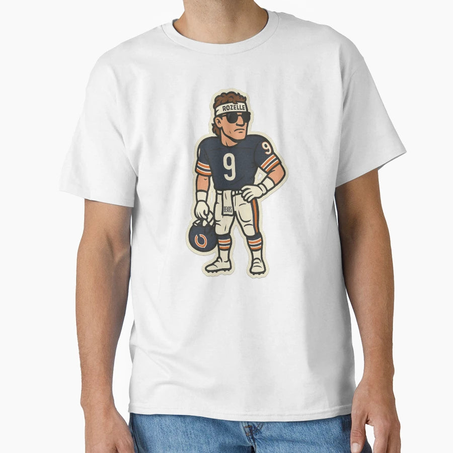 Gridiron Greats Cartoon Tribute Jim T-Shirt - Custom Art Print for Adults - T-Shirt, Sweatshirt, Hoodie