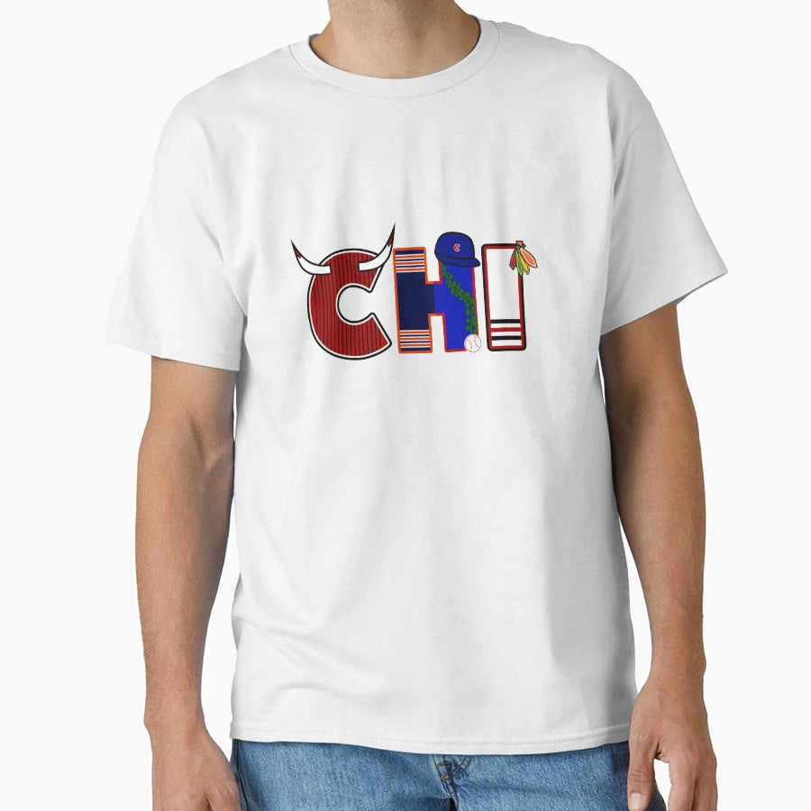 Chicago City North T-Shirt - Trendy Graphic Men Women - T-Shirt, Sweatshirt, Hoodie