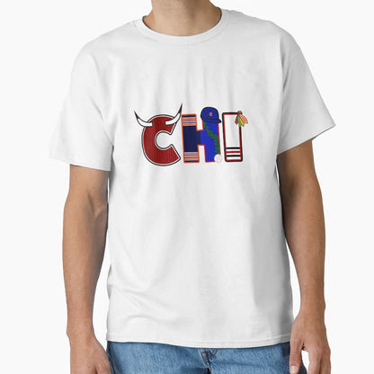 Chicago City North T-Shirt - Trendy Graphic Men Women - T-Shirt, Sweatshirt, Hoodie