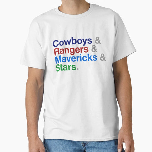 Dallas Sports T-Shirt - Casual Everyday Wear Unisex - T-Shirt, Sweatshirt, Hoodie