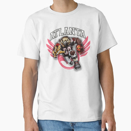 Atlanta Football Detroit Football T-Shirt - Aesthetic Graphic for Adults - T-Shirt, Sweatshirt, Hoodie