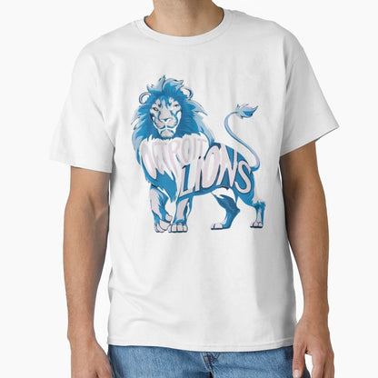 Detroit Lions T-Shirt - Custom Art Print Men Women - T-Shirt, Sweatshirt, Hoodie
