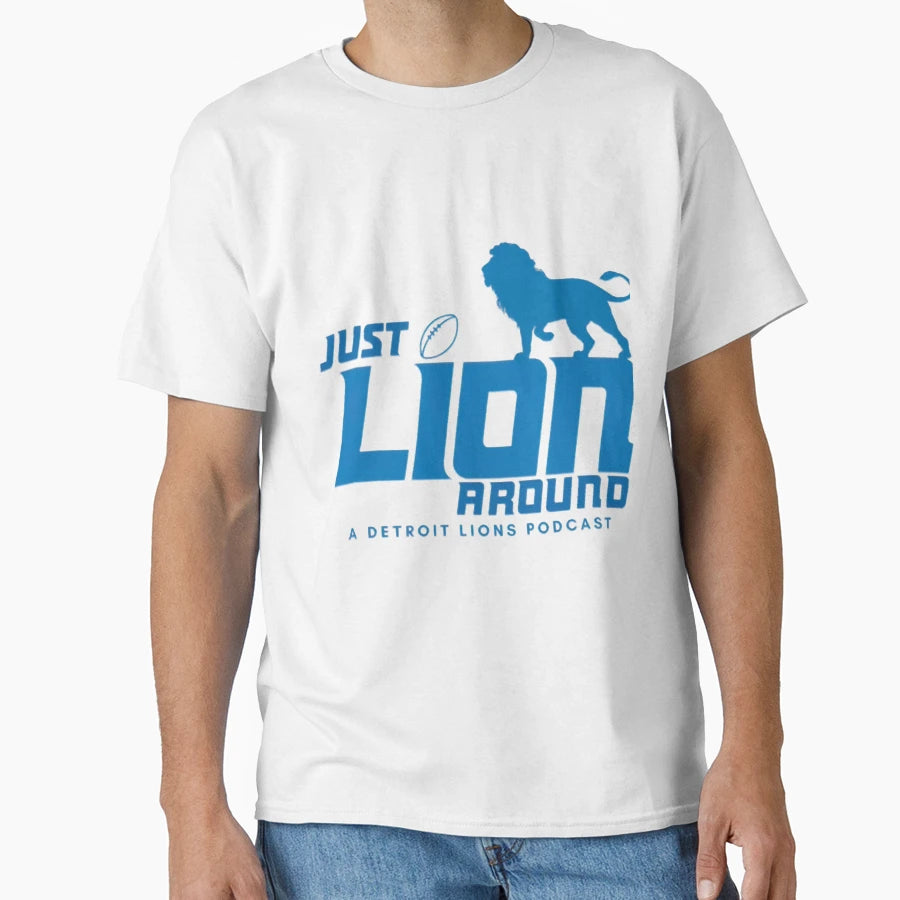 Football Detroit Lions T-Shirt - Custom Art Print Men Women - T-Shirt, Sweatshirt, Hoodie