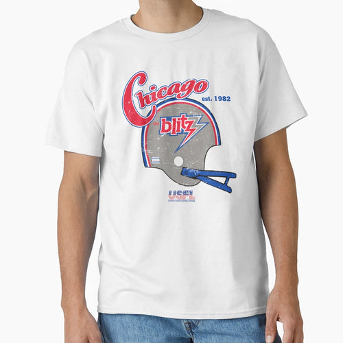 Distressed Chicago Blitz T-Shirt - Unique Graphic for Adults - T-Shirt, Sweatshirt, Hoodie