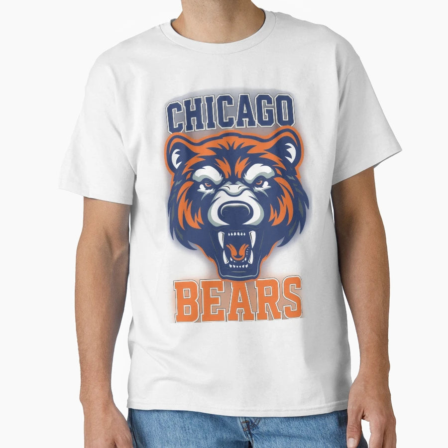 Chicago Bears Football Team 1 T-Shirt - Graphic Print Unisex - T-Shirt, Sweatshirt, Hoodie