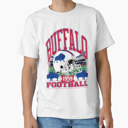 Buffalo Football Gridiron Legacy V2 T-Shirt - Fun Novelty Design Unisex - T-Shirt, Sweatshirt, Hoodie
