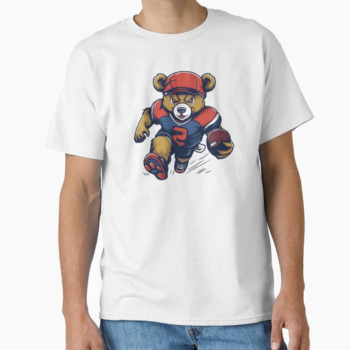 Bears Football T-Shirt - Graphic Print for Adults - T-Shirt, Sweatshirt, Hoodie