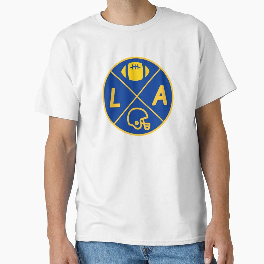Rams Pie Football La Los Angeles T-Shirt - Novelty Apparel Unisex - T-Shirt, Sweatshirt, Hoodie
