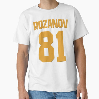 Ilya Rozanov Boston Raiders 81 T-Shirt - Aesthetic Graphic Unisex - T-Shirt, Sweatshirt, Hoodie