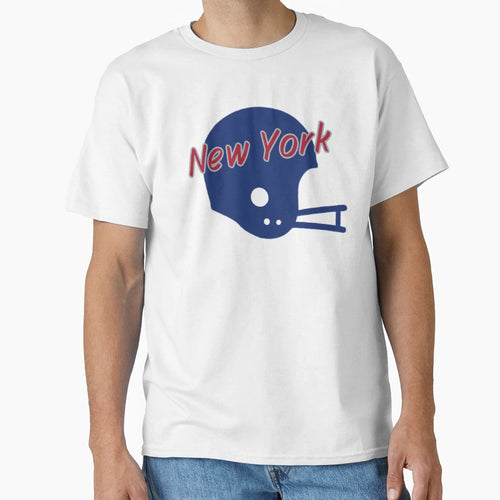 New York Football T-Shirt - Custom Art Print for Adults - T-Shirt, Sweatshirt, Hoodie