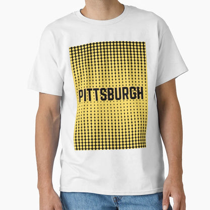 Pittsburgh Black And Yellow 2 T-Shirt - Trendy Graphic for Adults - T-Shirt, Sweatshirt, Hoodie