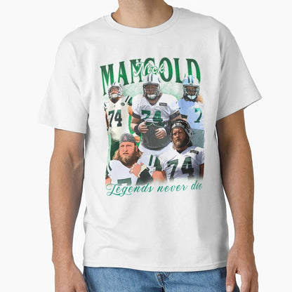 Rip Nick Mangold Legends Never Die T-Shirt - Streetwear Style Men Women - T-Shirt, Sweatshirt, Hoodie