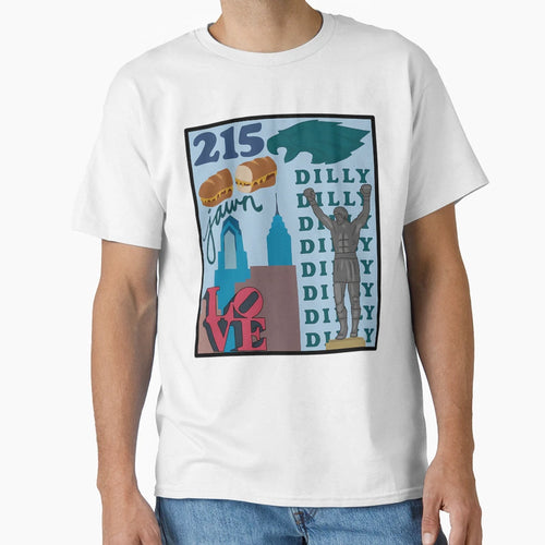 Philadelphia T-Shirt - Minimalist Print Unisex - T-Shirt, Sweatshirt, Hoodie